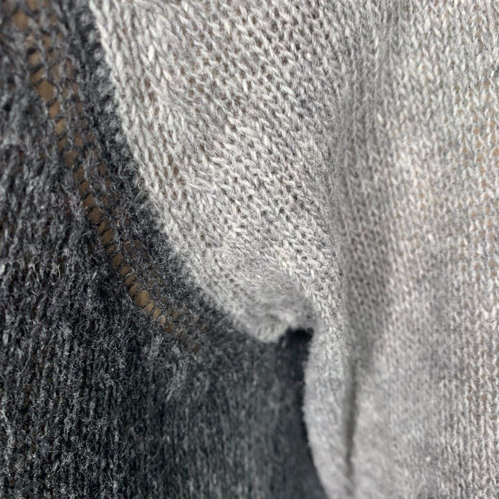 Wildfox WhiteLabel Star Gazer Ombre Gray Sequin Sweater Size Small - Picture 4 of 9